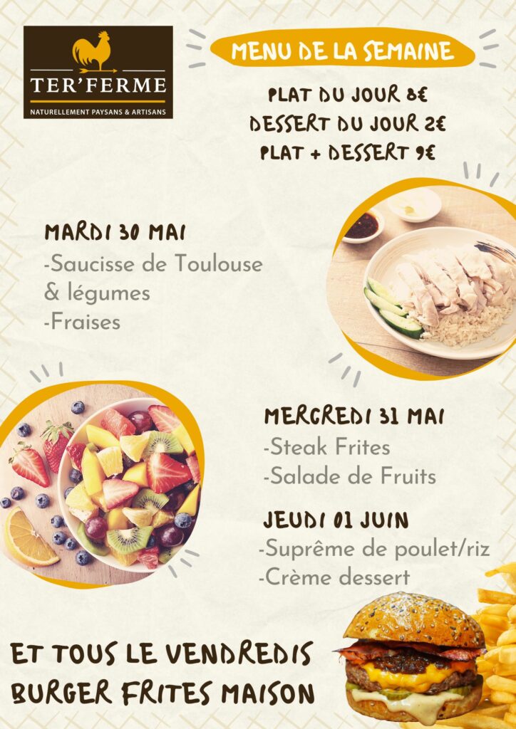 terferme menu et traiteur
